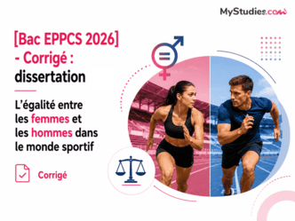 [Bac EPPCS 2026] - Corrigé : dissertation - L'égalité entre les femmes et les hommes dans le monde sportif 