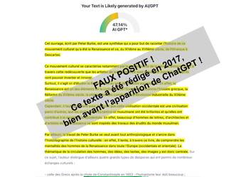 Quelle est la fiabilité des détecteurs de contenu généré par l'Intelligence Artificielle ?