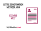 Lettre de motivation AIDA - comment ça marche ? Exemple avec Parcoursup MEEF