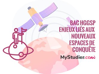 Corrigé étude critique Bac HGGSP 2024 : Les enjeux liés aux nouveaux espaces de conquête