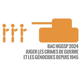 Corrigé dissertation Bac HGGSP 2024 : Juger les crimes de masse et les génocides depuis 1945