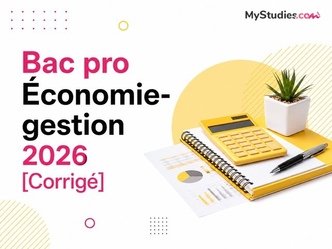 Bac pro Économie-gestion 2026 [Corrigé]