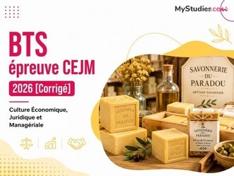 BTS épreuve CEJM 2026 [Corrigé]