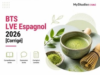 BTS LVE Espagnol 2026 [Corrigé]