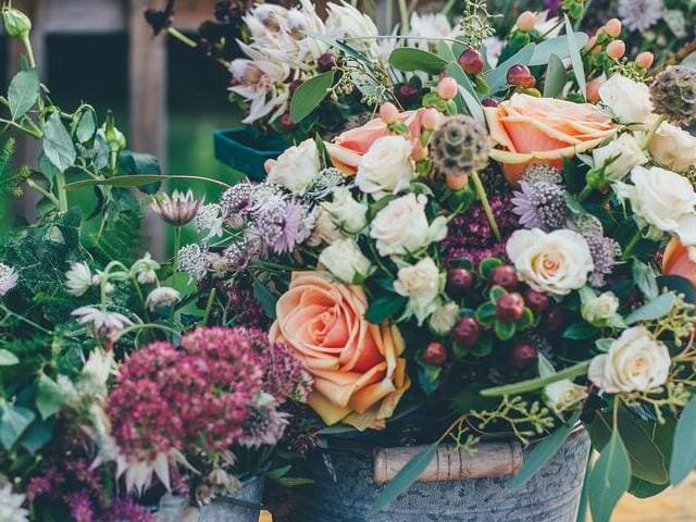 Le marché des fleurs