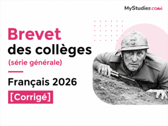 Brevet des collèges (série générale) Français 2026 [Corrigé]