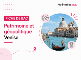 Fiche de bac HGGSP - Patrimoine et géopolitique : Venise