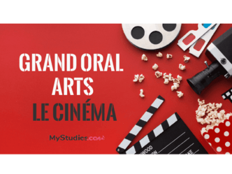Grand oral Arts - 5 exemples de sujets avec problématique et plan sur le thème du cinéma
