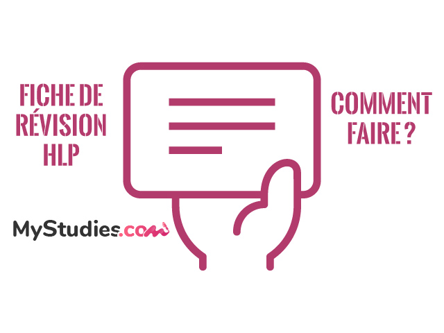 Fiches de révision HLP : comment faire ?