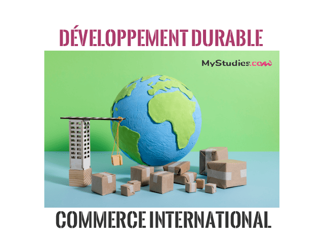 5 sujets de mémoire : commerce international et développement durable