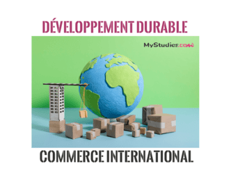 5 sujets de mémoire : commerce international et développement durable