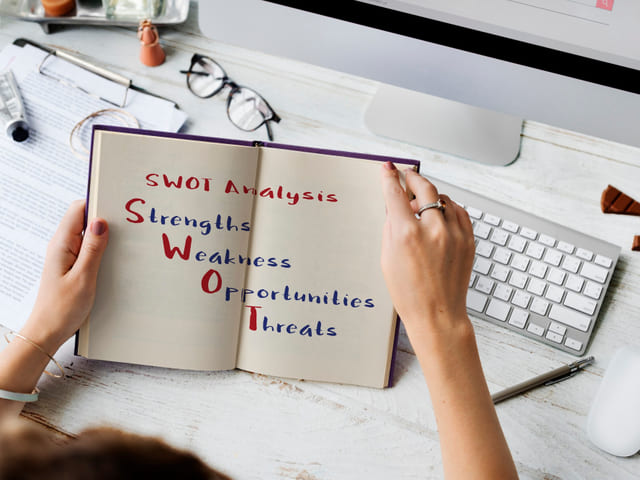 Analyse SWOT d'un projet marketing - Définition, méthode, exemple