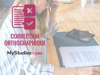 La correction orthographique - mode d'emploi
