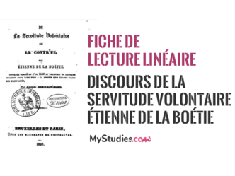 Fiche de lecture linéaire - Discours de la servitude volontaire, « Pauvres gens et misérables », La Boétie