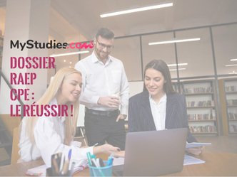 Dossier RAEP CPE : comment le réussir ?