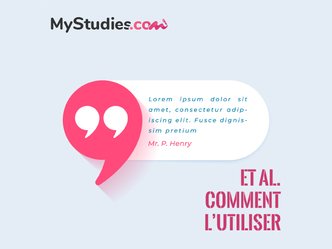 Et al. : définition et utilisation