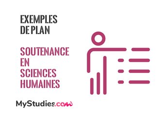 Exemples concrets de plans pour une soutenance en sciences humaines