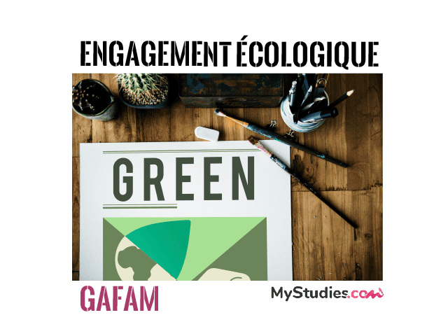 GAFAM : engagement écologique ou greenwashing ?