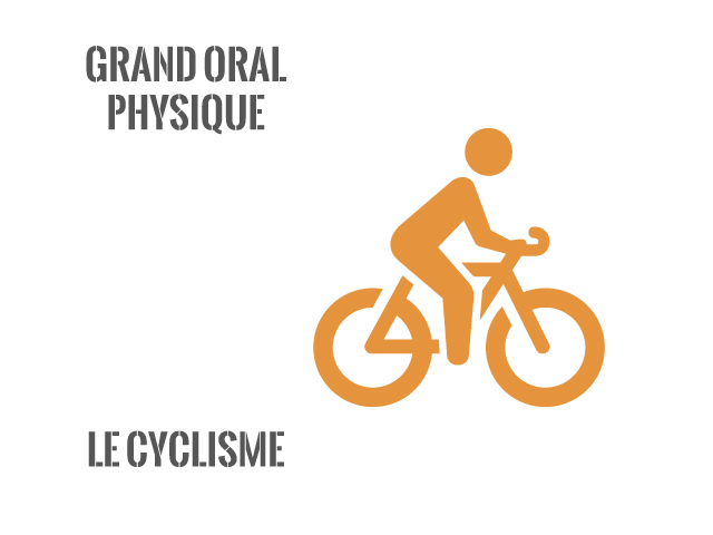 Grand oral filière Physique - le cyclisme