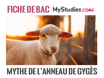 Fiche de Bac - Comprendre le mythe de l'anneau de Gygès