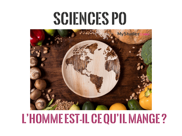 Concours Science po 2024 : questions contemporaines - L'Homme est-il ce qu'il mange ?
