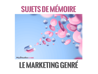 5 sujets de mémoire - Le marketing genré