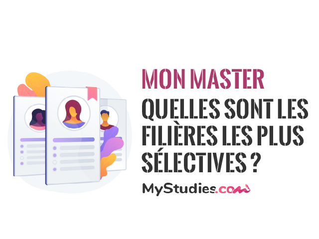 Mon Master : quelles filières sont les plus sélectives ?