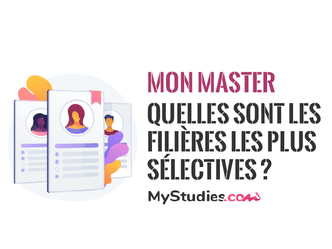 Mon Master : quelles filières sont les plus sélectives ?