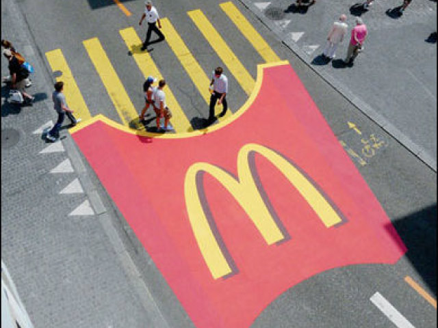 La guérilla marketing - marketing dans les lieux publics