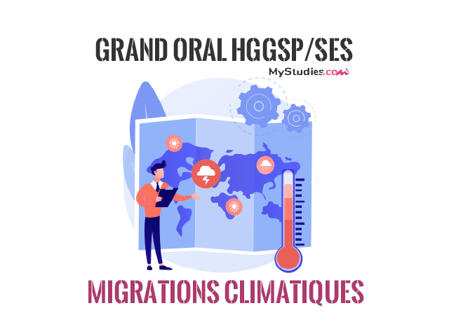 Grand oral HGGSP et SES - Les migrations climatiques