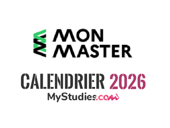 Mon Master - Calendrier 2026