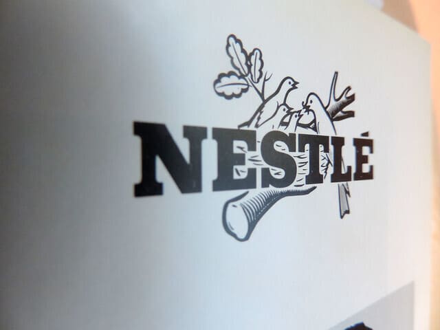 Benchmarking exemple - Nestlé