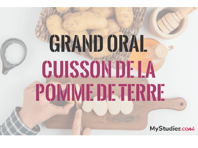 Grand oral Mathématiques et Physique-chimie - Quelle méthode pour faire cuire ma pomme de terre le plus rapidement ?