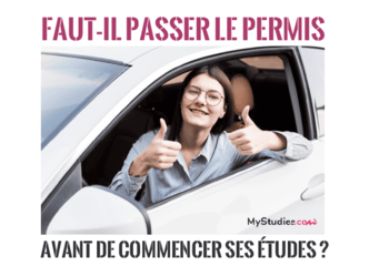 Faut-il passer le permis avant de commencer ses études ?