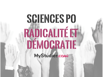 Concours Sciences po 2018 : questions contemporaines - Peut-on être à la fois radical et démocrate ?