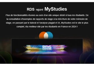 Rapport-de-stage.com est intégré à MyStudies