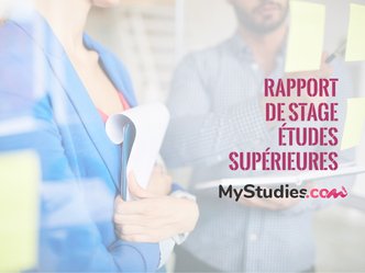 Le sommaire de rapport de stage - conseils, exemples pour un stage d'études supérieures