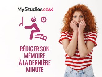 Comment faire son mémoire au dernier moment ?