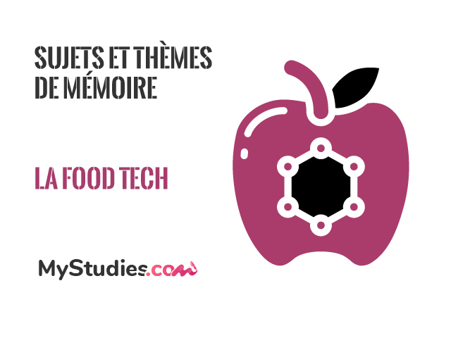 5 sujets de mémoire sur la Food Tech