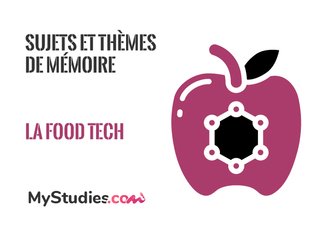 5 sujets de mémoire sur la Food Tech