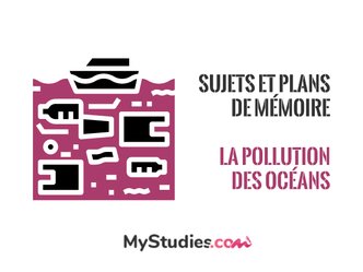 5 sujets de mémoire sur la pollution des océans
