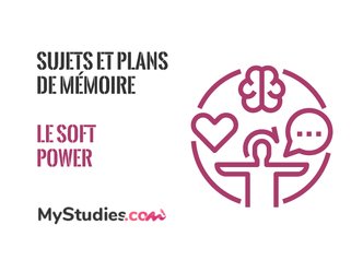 5 sujets de mémoire sur le soft power