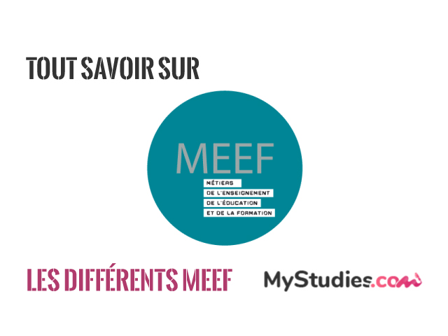 Quels sont les différents MEEF, objectifs et contenu