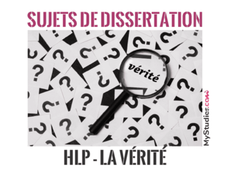 HLP - 5 sujets de dissertation sur la vérité