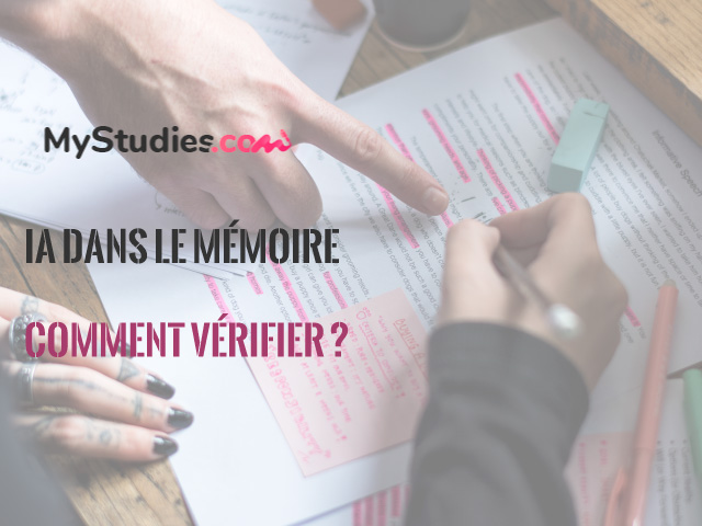 Comment vérifier l'absence d'IA dans votre mémoire ?