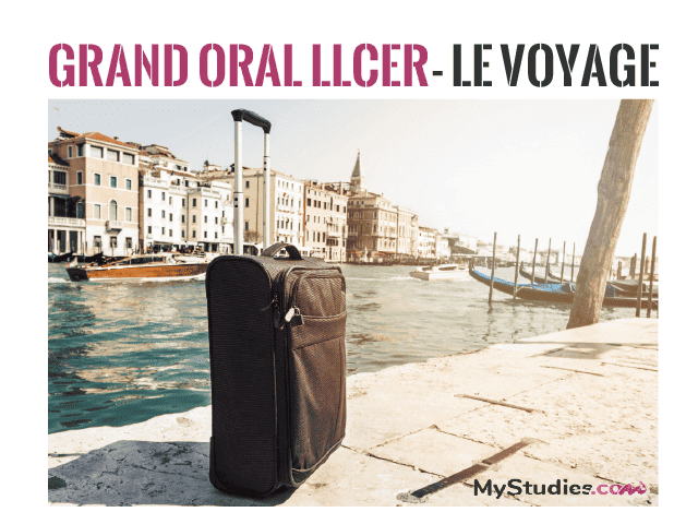 Grand oral LLCER - 5 exemples de sujets avec problématique et plan sur le thème du voyage 